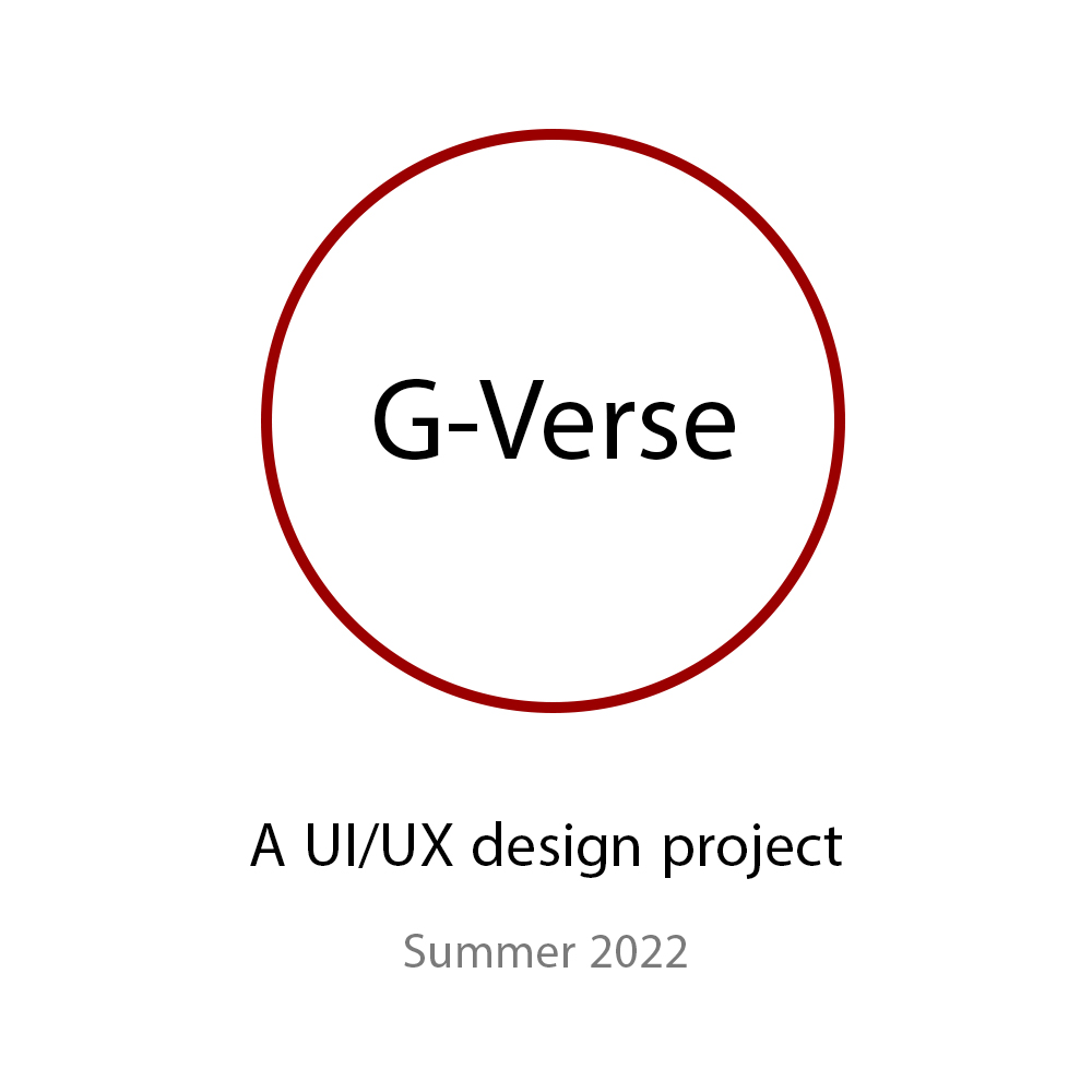 G-Verse: A Metaverse for Gamers Around the World designed by Mohammad Nikghalb